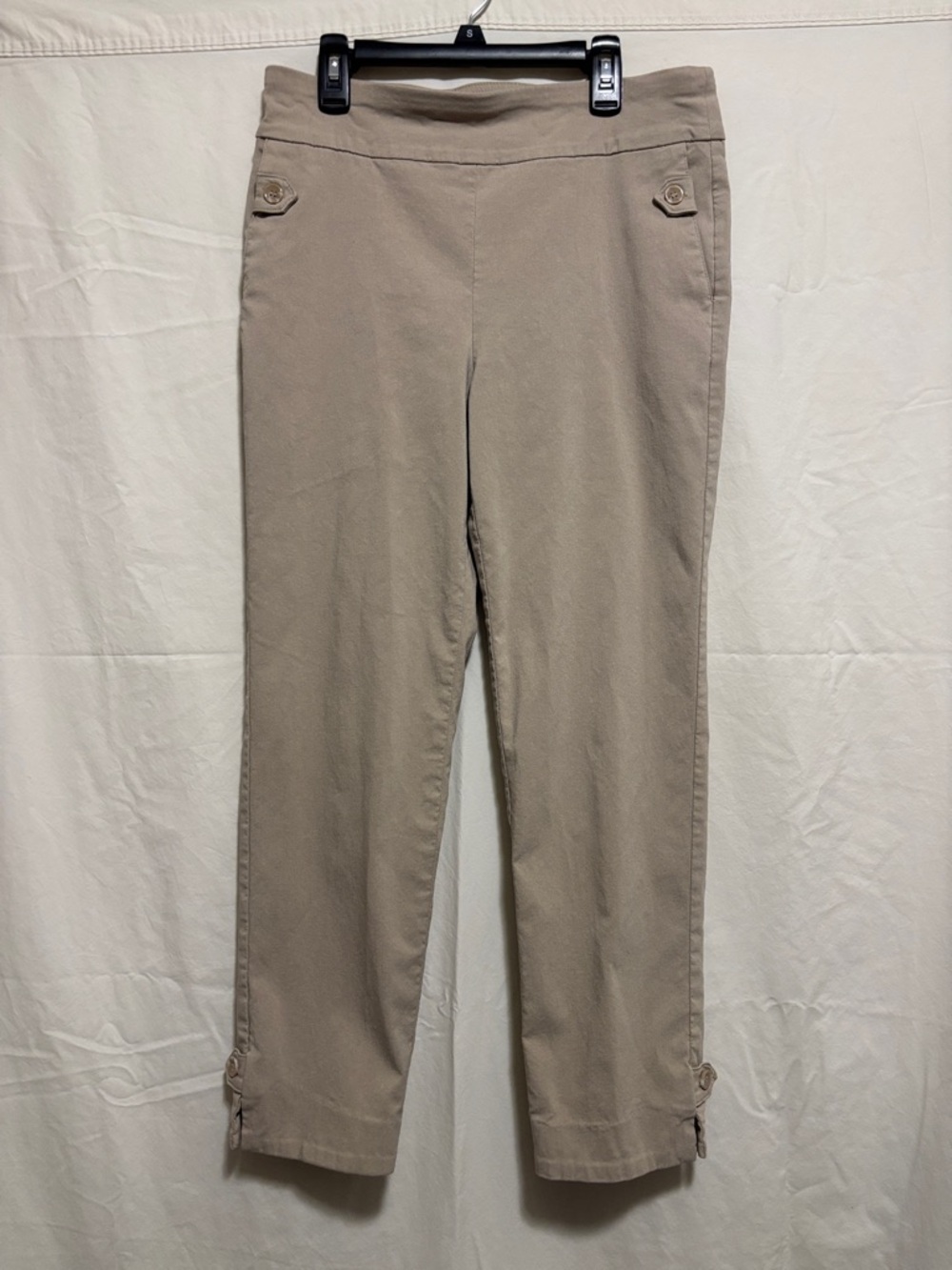 Women’s Allison Daley Khaki/Tan Pants Size 8